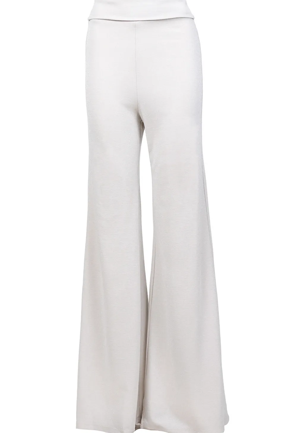 Tricot Pants With Lurex Fine | Natural... | D-Etoiles Casiope | Little Soho