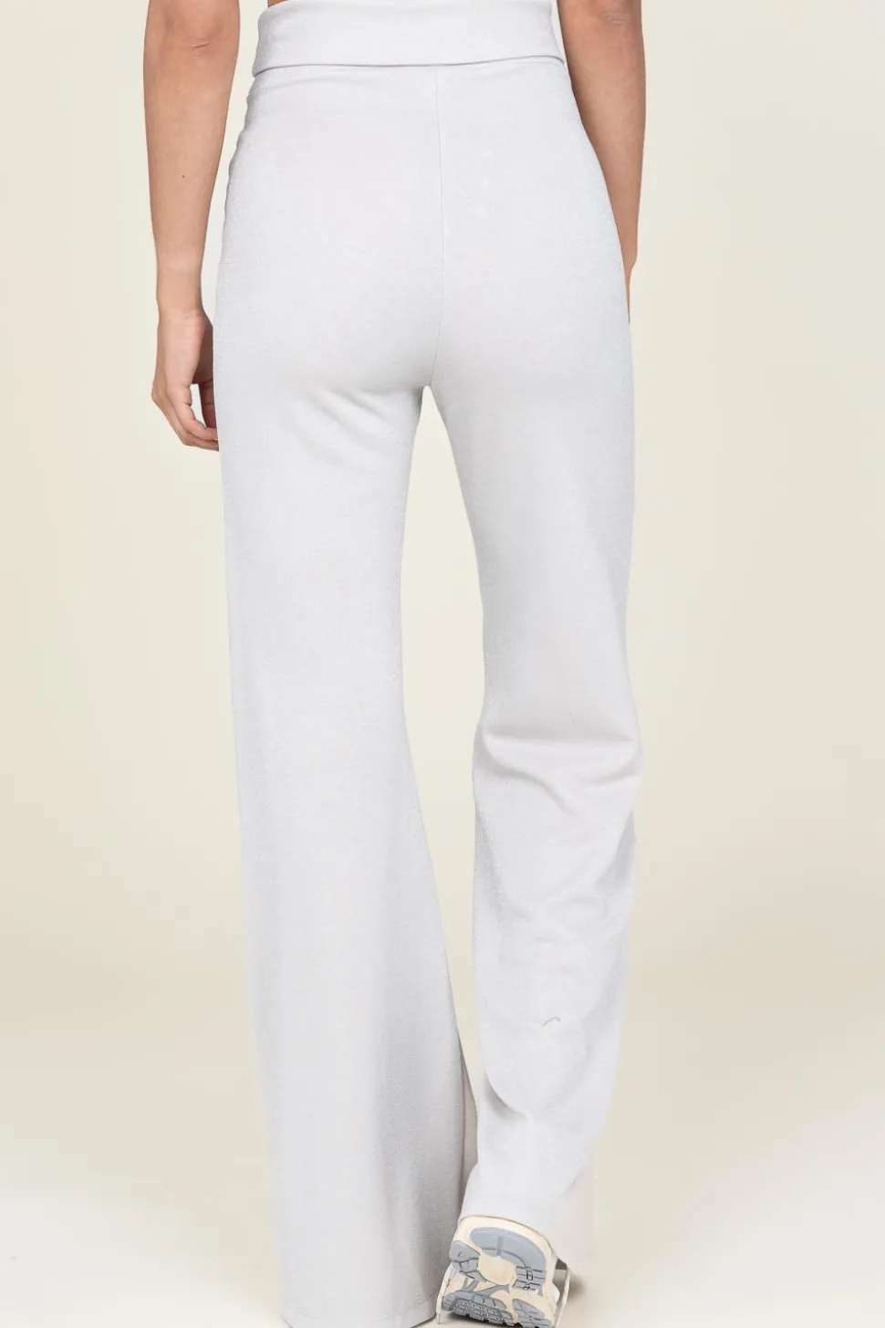Tricot Pants With Lurex Fine | Natural... | D-Etoiles Casiope | Little Soho