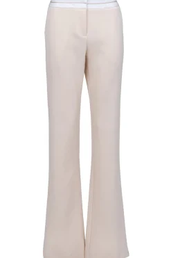 Trousers Sienna | Natural... | Patrizia Pepe | Little Soho