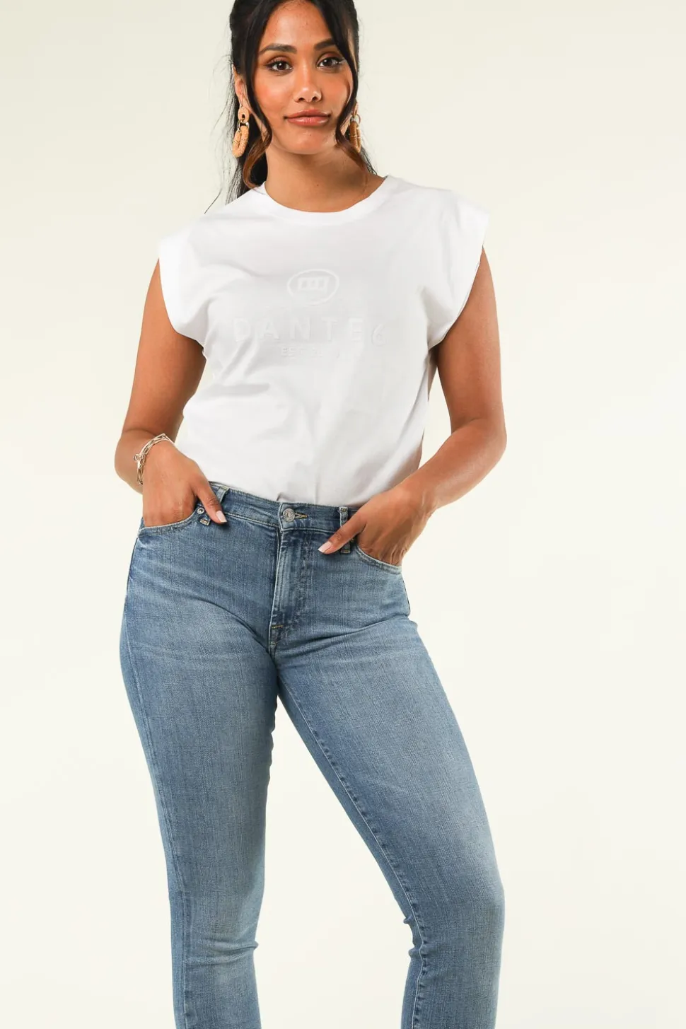 T-Shirt Met Logo Bold | Dante 6 | Little Soho
