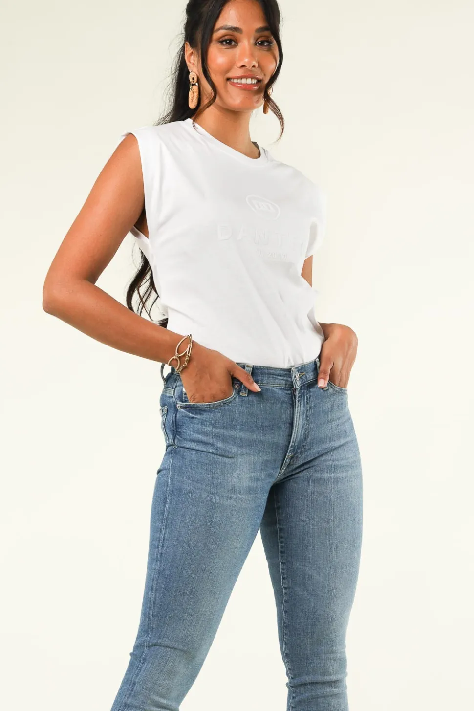 T-Shirt Met Logo Bold | Dante 6 | Little Soho