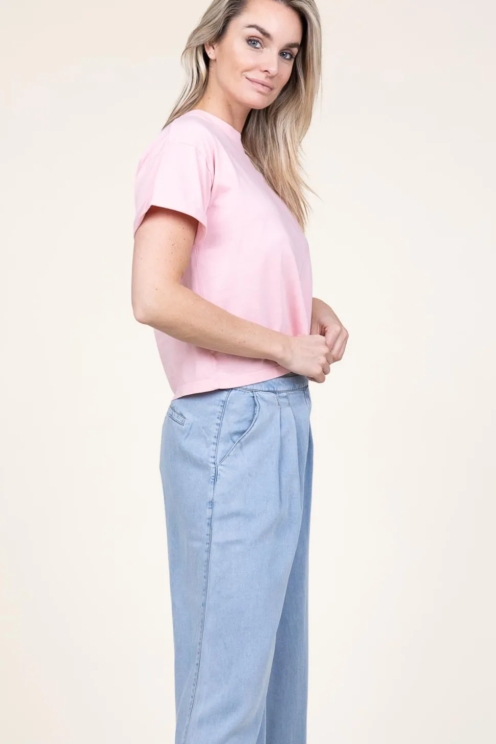 T-Shirt Rosie | Pink... | Ba&Sh | Little Soho