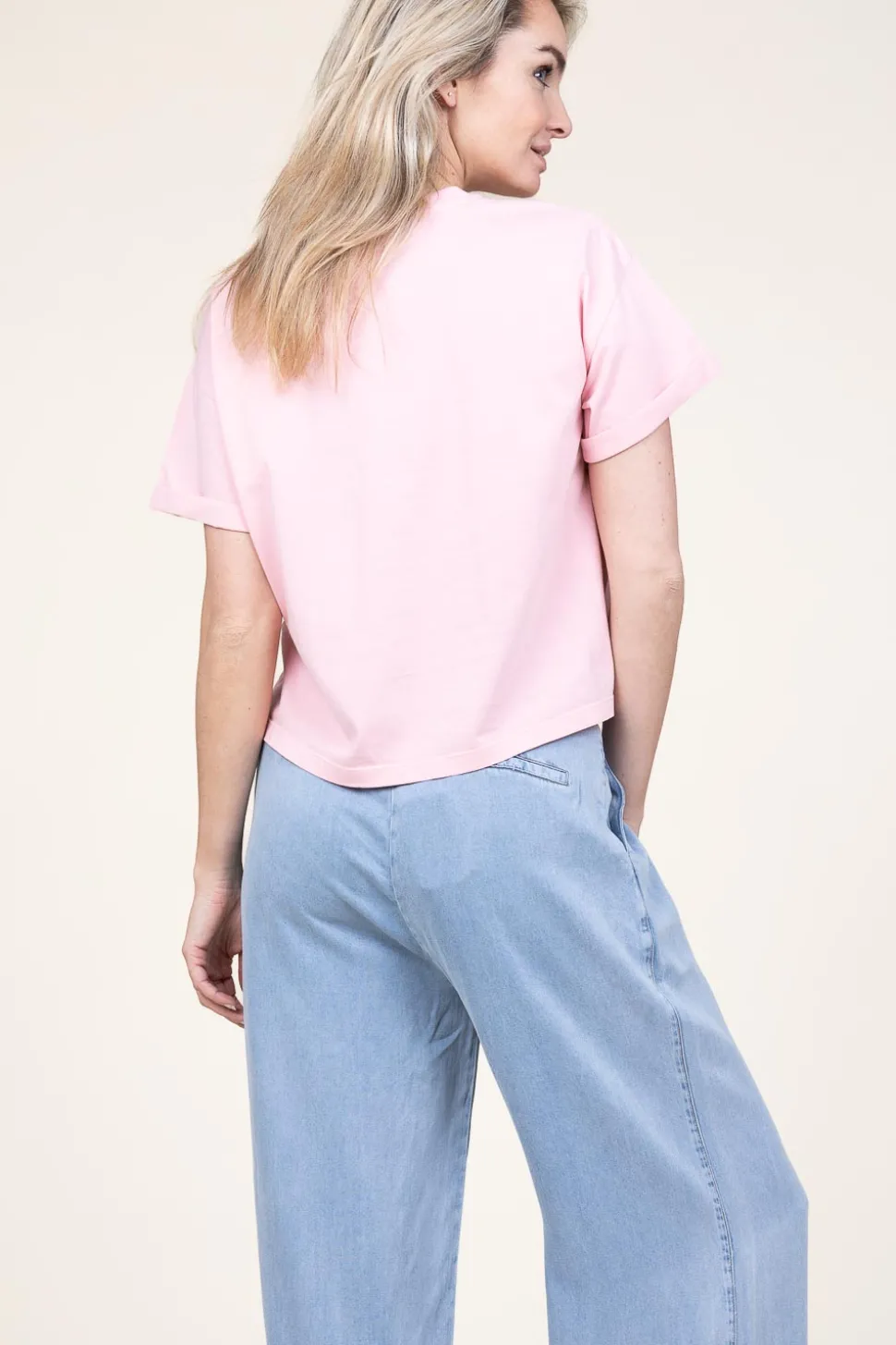 T-Shirt Rosie | Pink... | Ba&Sh | Little Soho