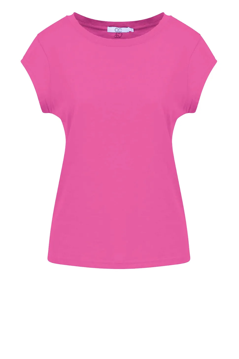 T-Shirt With Round Neck Classic | Berry... | Cc Heart | Little Soho