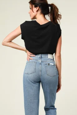 T-Shirt With Round Neck Classic | Black... | Cc Heart | Little Soho