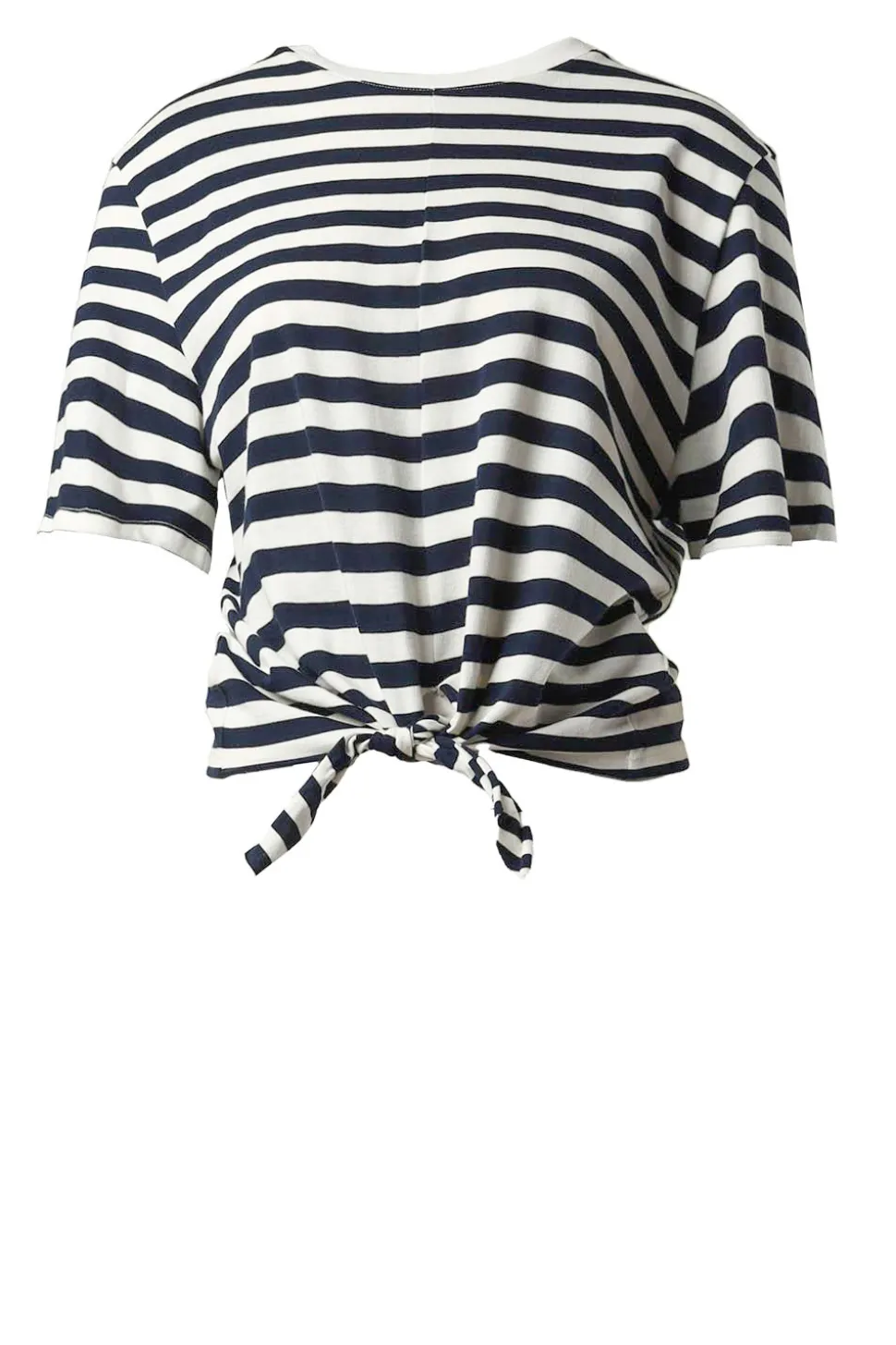 T-Shirt With Tie Detail Marloz | Blue... | Suncoo | Little Soho
