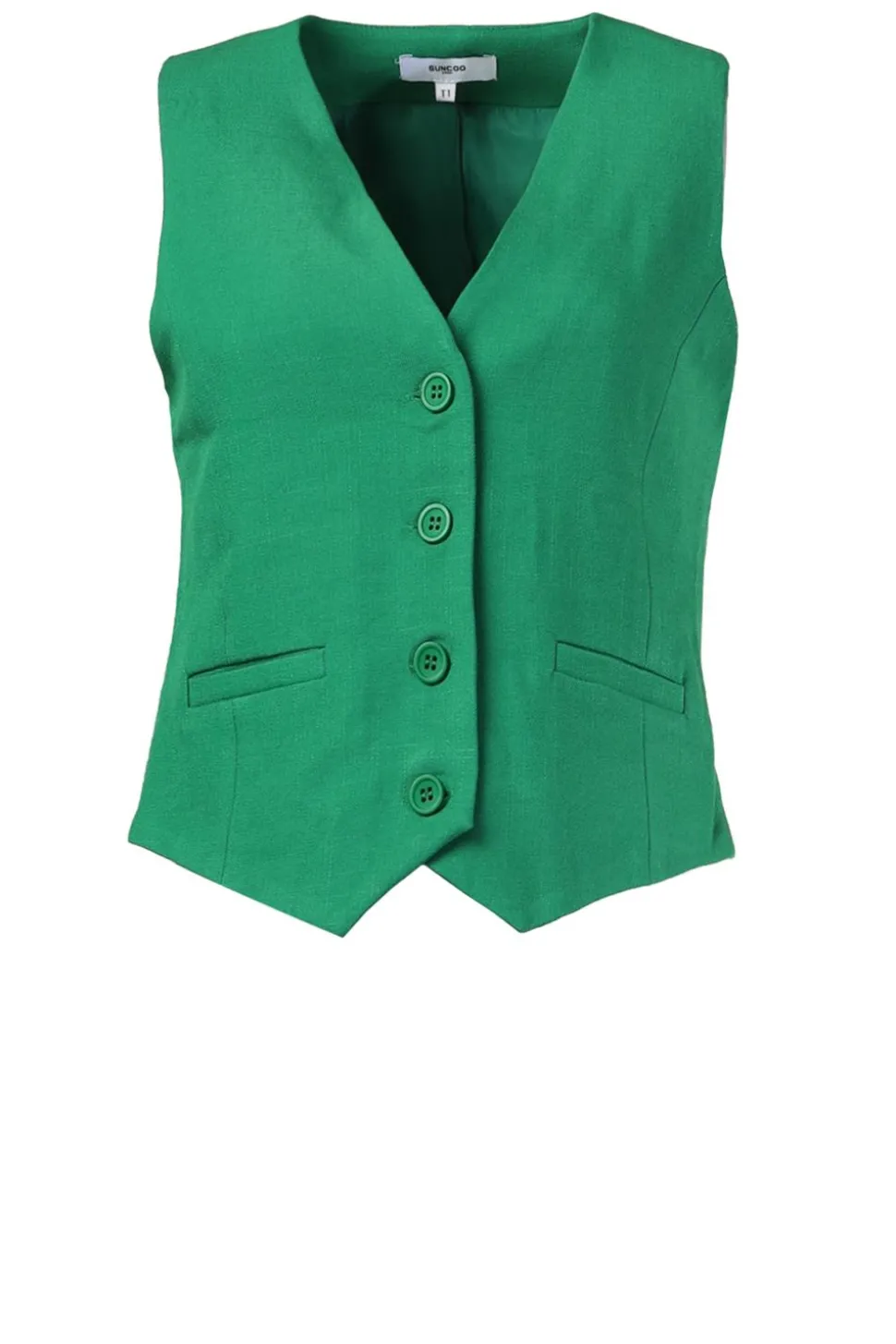 Waistcoat Gally | Green... | Suncoo | Little Soho