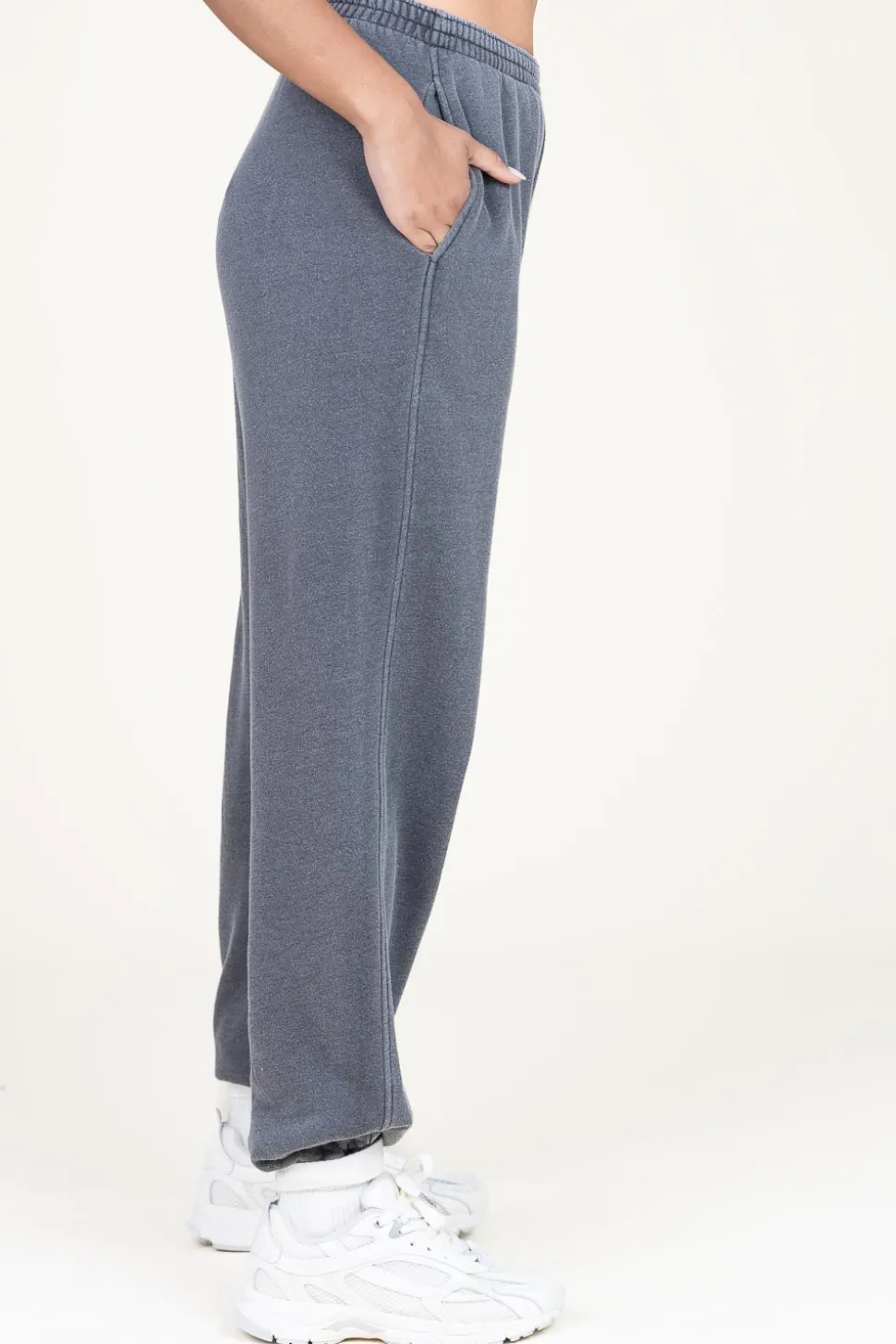 Washed Soft Jogger With Pockets Dafstreet | Grey... | American Vintage | Little Soho