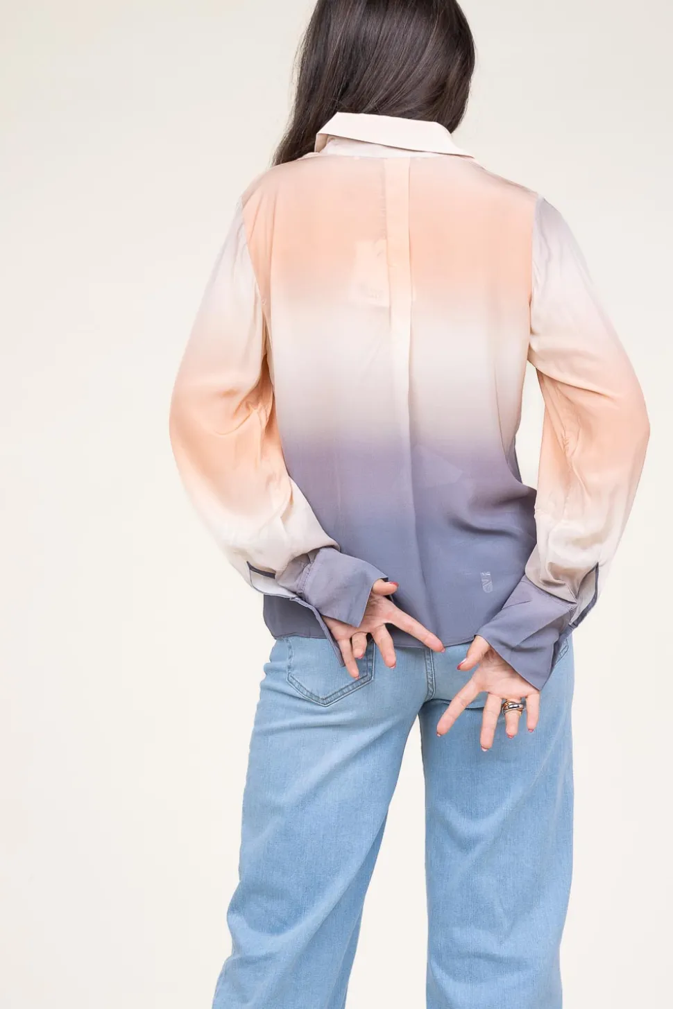 Waterprint Blouse Anara | Multi... | Second Female | Little Soho