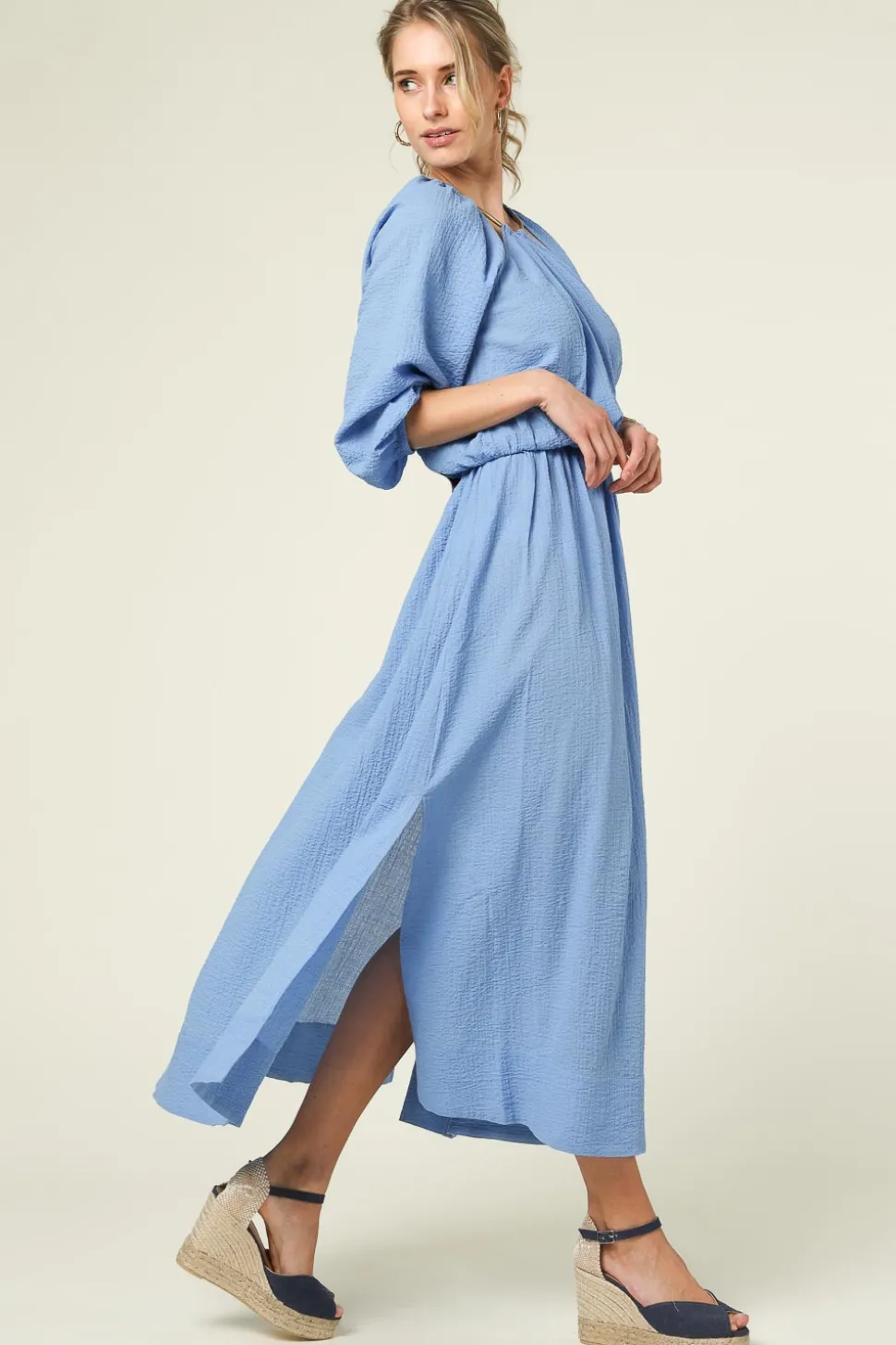 Wedge Heel Bianca | Blue... | Castaner | Little Soho