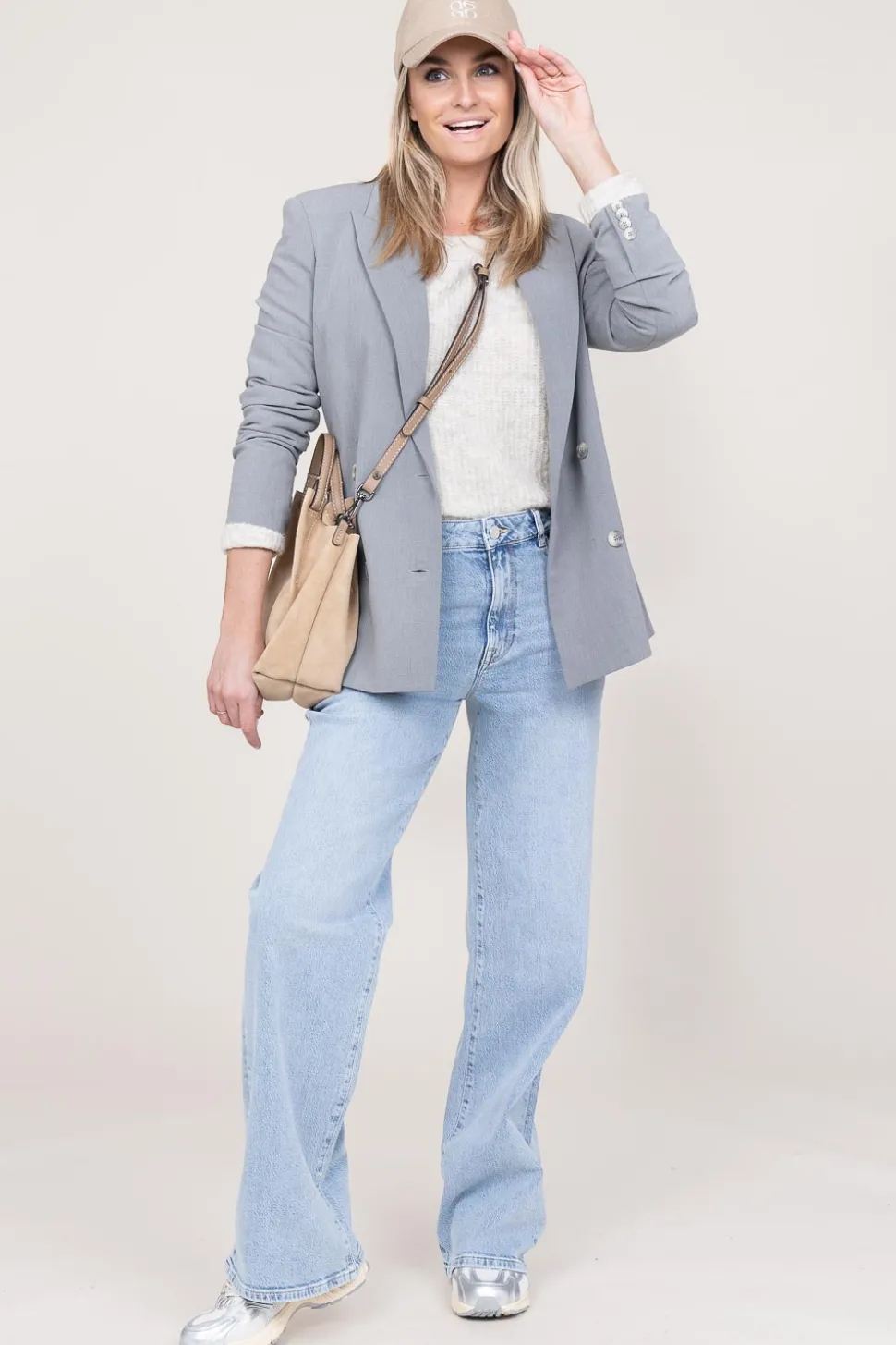 Wide Leg Stretch Jeans Bella | Blue... | Dante 6 | Little Soho