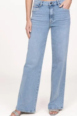 Wide Leg Stretch Jeans Bella | Blue... | Dante 6 | Little Soho