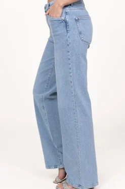 Wide Leg Stretch Jeans Bella | Blue... | Dante 6 | Little Soho