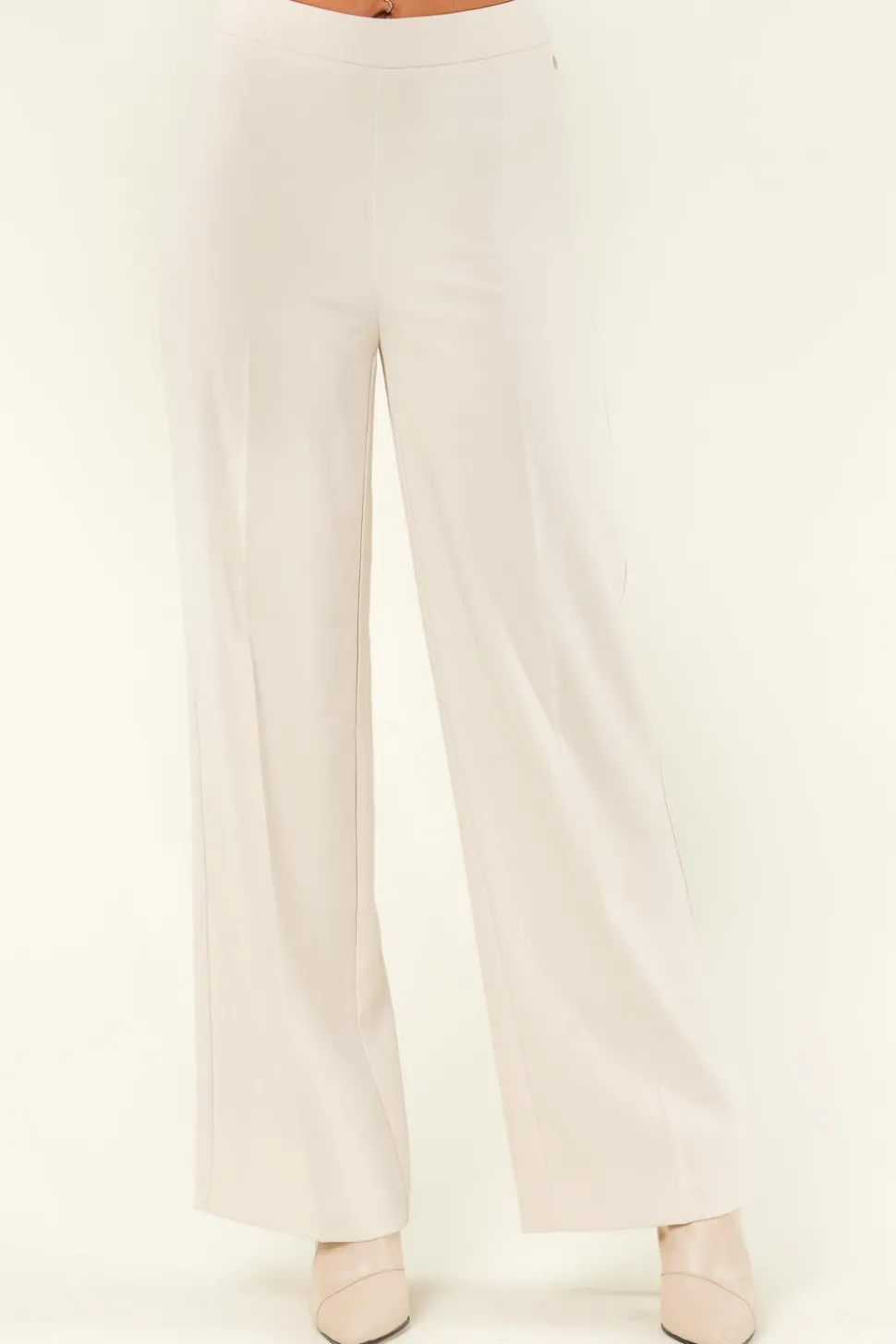 Wide Leg Trousers Lucas | Natural... | Dante 6 | Little Soho