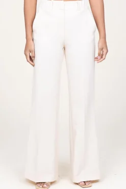 Wide Leg Trousers Luxor | Natural... | March23 | Little Soho