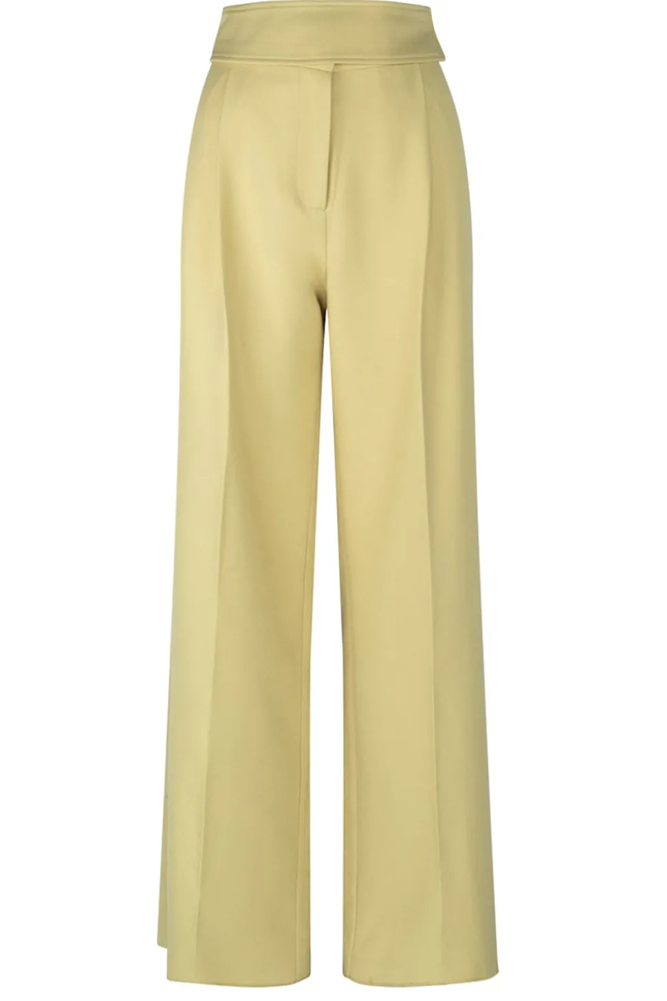 Wide Leg Trousers Rocia | Yellow... | Aaiko | Little Soho