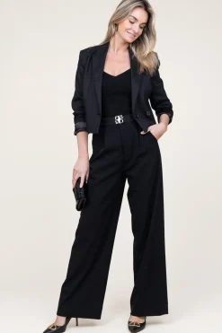 Wide Leg Trousers Tailor | Black... | Copenhagen Muse | Little Soho