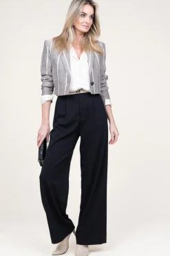 Wide Leg Trousers Tailor | Black... | Copenhagen Muse | Little Soho
