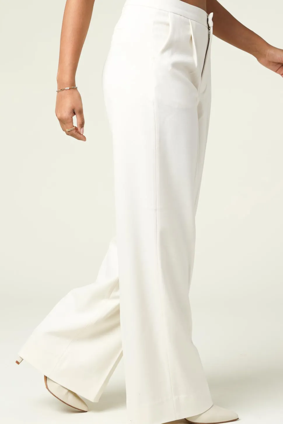Wide Leg Trousers Tailor | Natural... | Copenhagen Muse | Little Soho