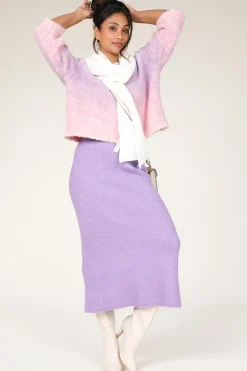 Wol Mix Skirt Ty | Purple... | American Vintage | Little Soho