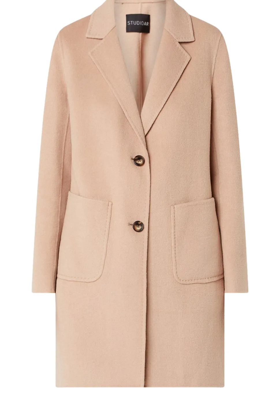 Wool Mix Blazer Jacket Moya | Camel... | Studio Ar | Little Soho