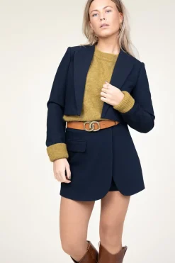 Wrap Skort Vola | Blue... | Co'Couture | Little Soho