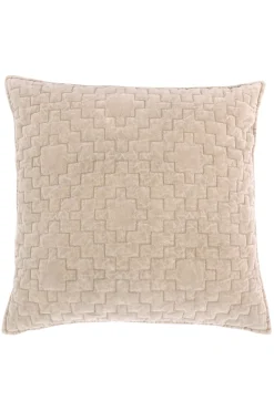 50X50 Velvet Cushion Cover Saffi | Beige... | Little Soho Living | Little Soho